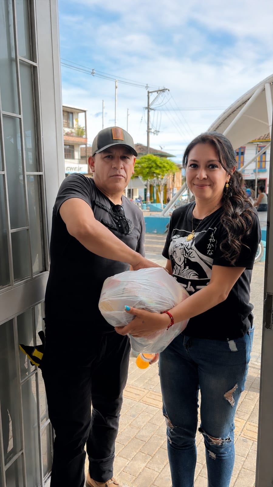 Donación mercado