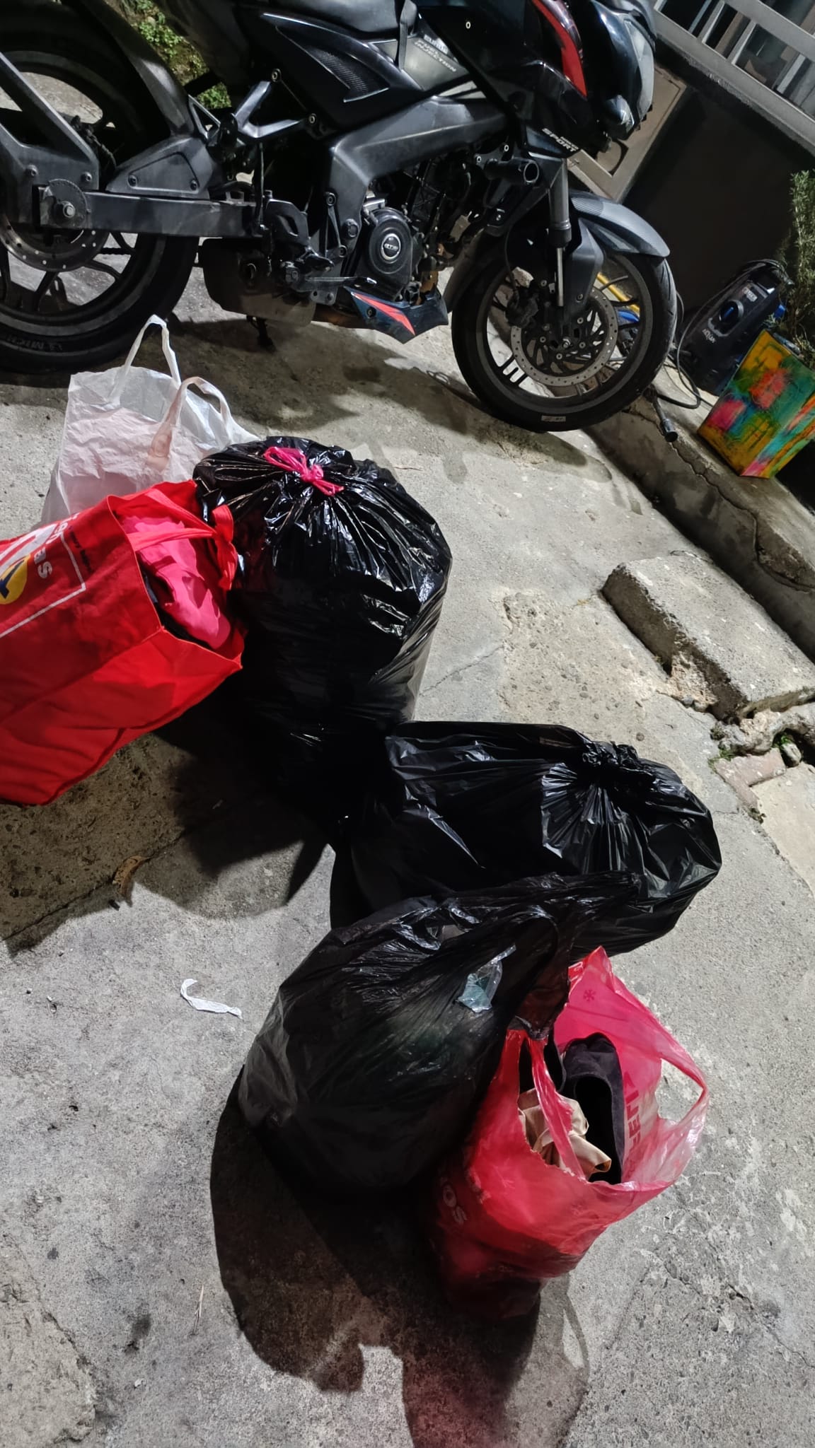 Donación de ropa
