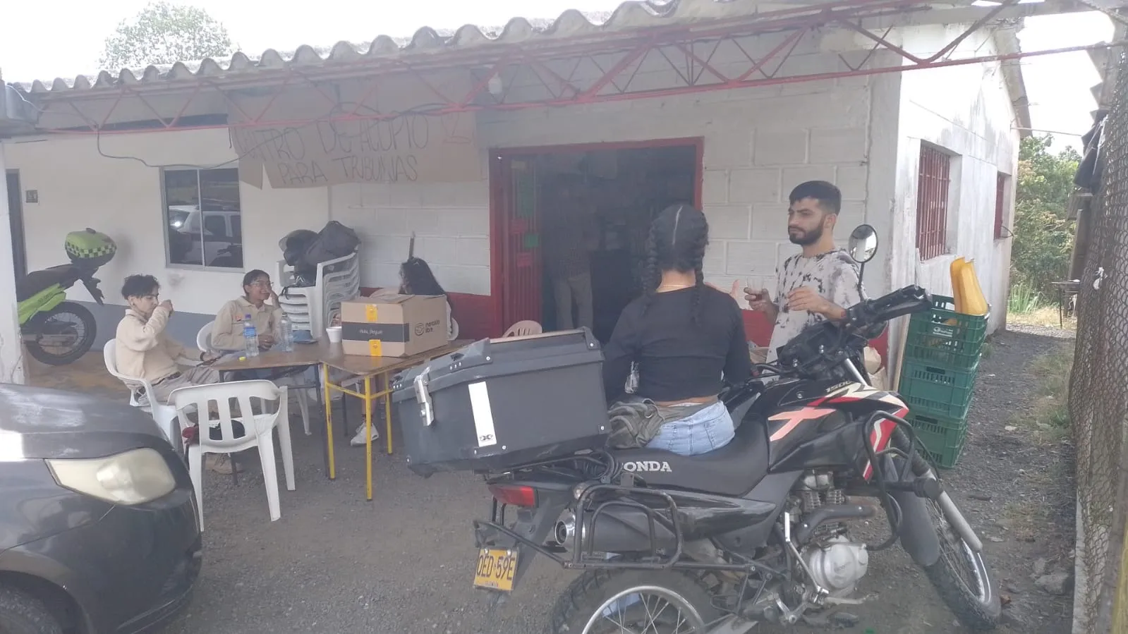 Visita centro de acopio El Manzano