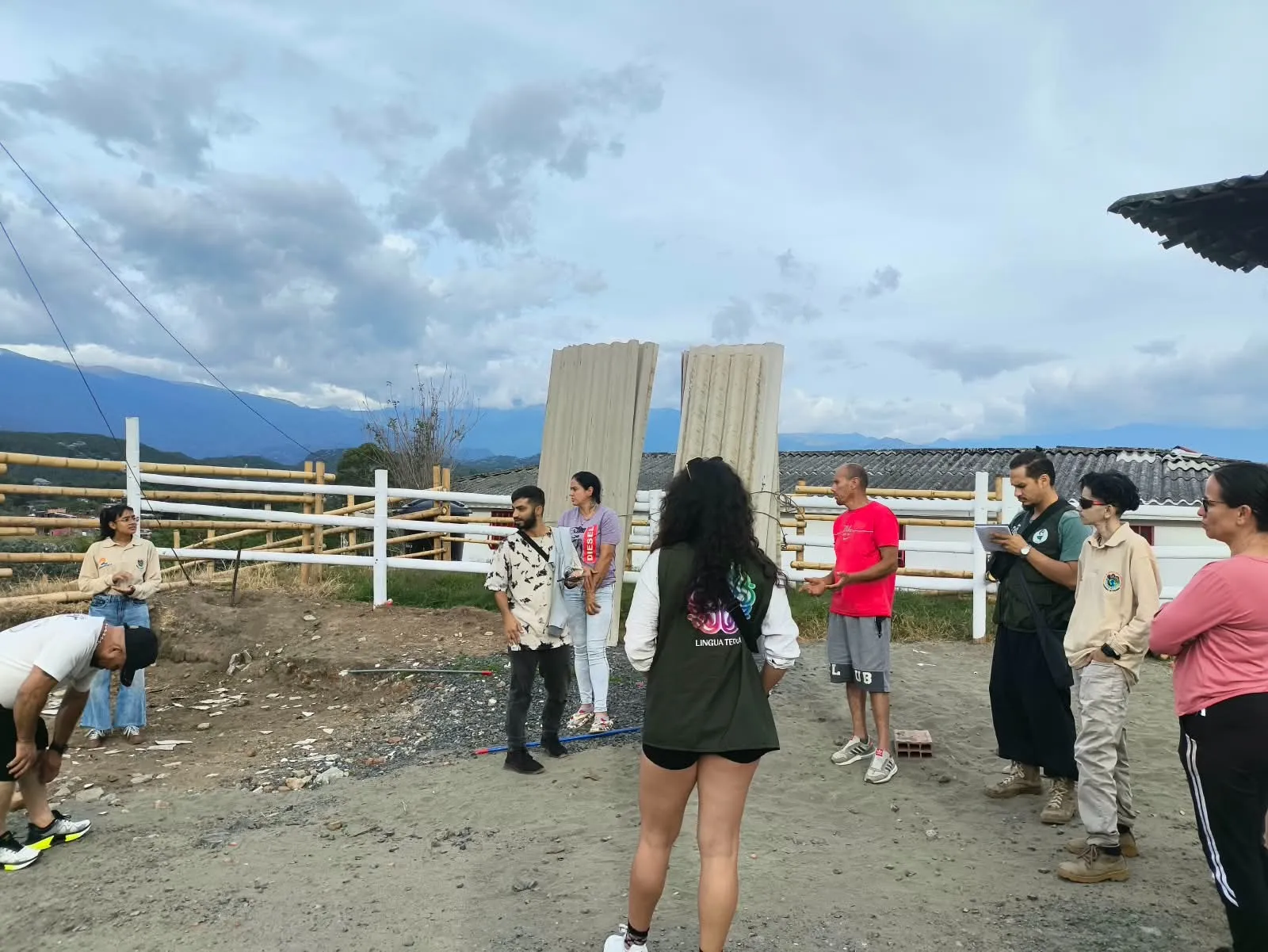 Visita población El Manzano