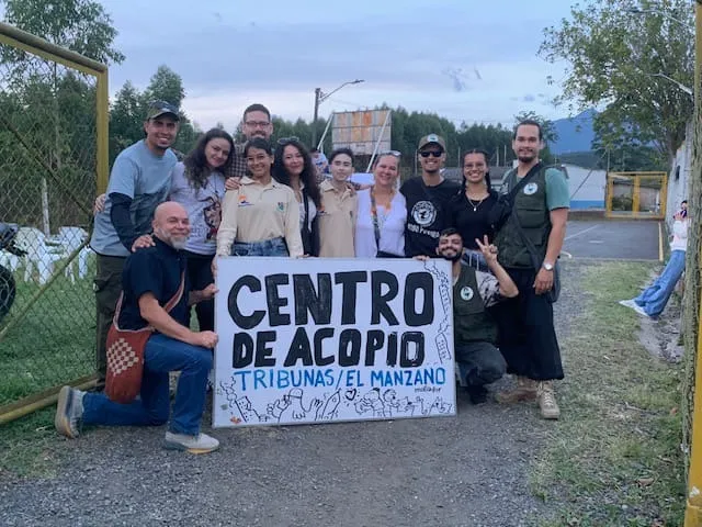 Visita centro de acopio El Manzano
