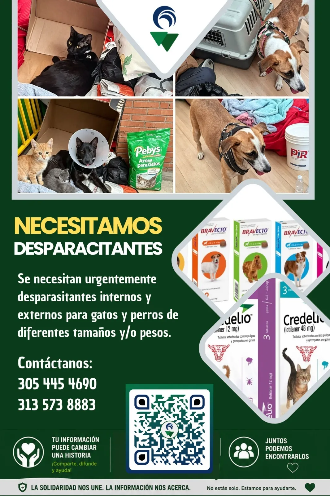 Necesidad de desparacitantes