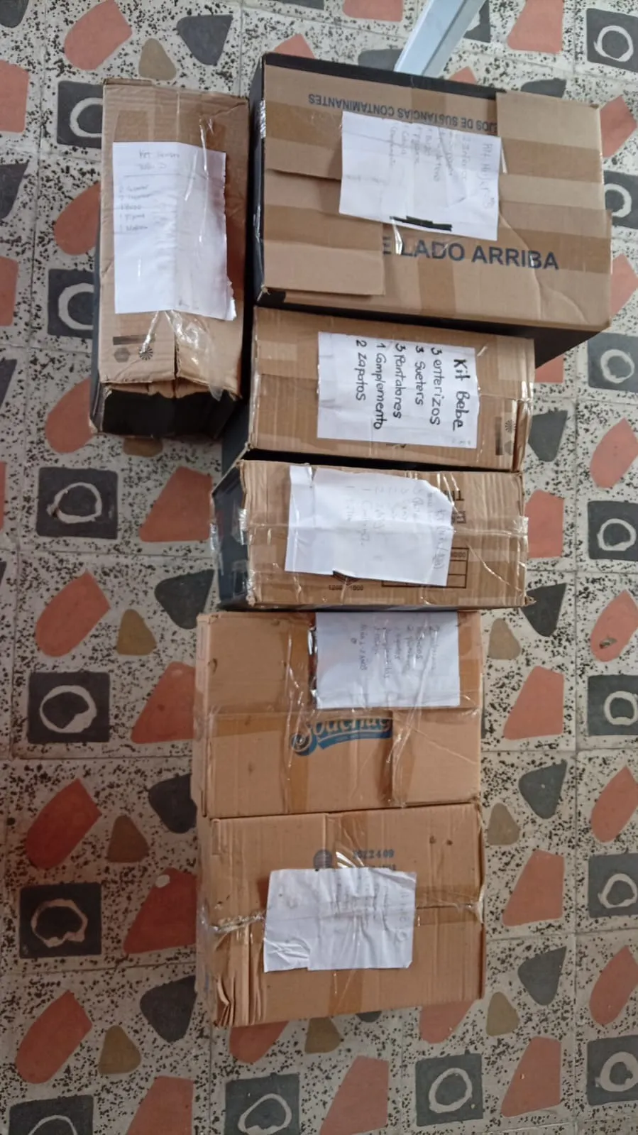 Recolección donación Kits de Bebé