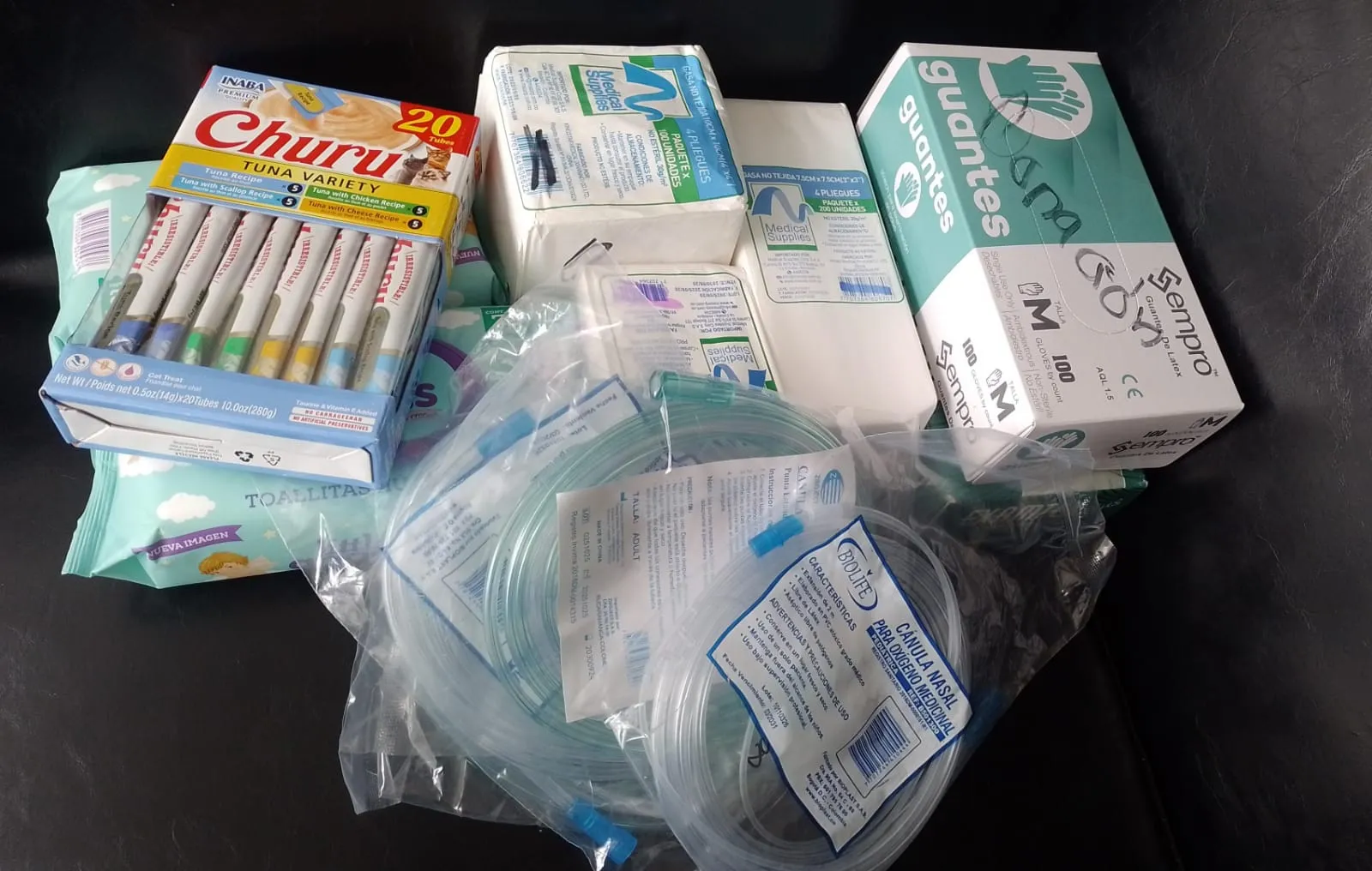 Donación de implementación para atención veterinaria